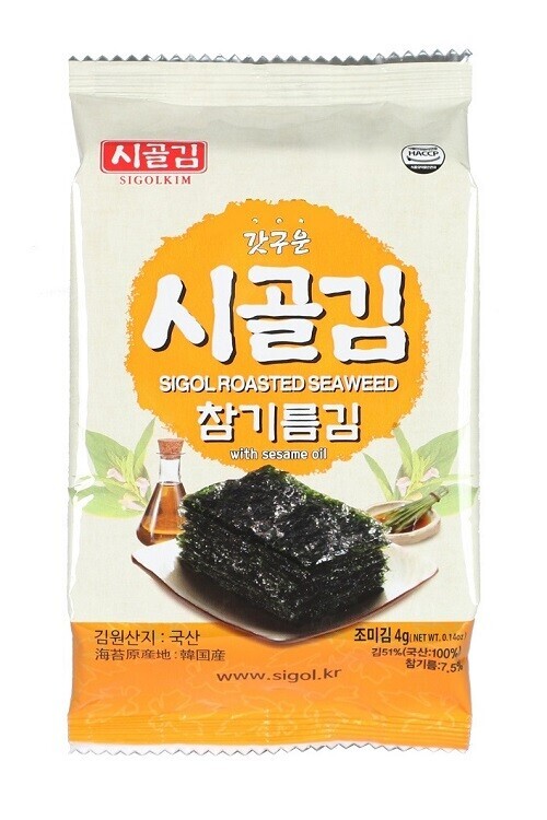 경천식품,시골김 참기름김(도시락김) 4g 48봉경천식품 시골김